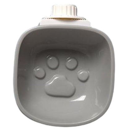 ペット用食器 フードボウル ウォーターボウル ケージ取り付け ケージ固定 犬用 グレー バリエーション画像