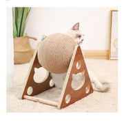 爪とぎ 猫 爪研ぎ 猫用 ボール おもちゃ 爪やすり 木製 おしゃれ 猫用品 ボール型 遊び 猫用爪とぎ 爪とぎボール 運動不足解消