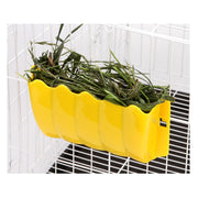 ウサギ用牧草入れ 牧草フィーダー 餌入れ エサ入れ 牧草入れ 干し草入れ 兎 うさぎ 小動物 ケージ固定 外付け