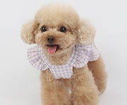 ペットウェア ワンピース 犬用 猫用 洋服 ドッグウェア 袖なし チェック柄 格子柄 リボン おしゃれ かわいい お散歩 お出かけ 普段使い 公園 ペット服 犬の服 猫の服