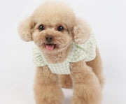 ペットウェア ワンピース 犬用 猫用 洋服 ドッグウェア 袖なし チェック柄 格子柄 リボン おしゃれ かわいい お散歩 お出かけ 普段使い 公園 ペット服 犬の服 猫の服
