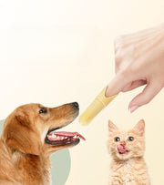ペット用歯ブラシ 単品 1個 指サックタイプ 歯ブラシ 指歯ブラシ 口腔ケア 犬 猫 ドッグ キャット ペット用品 ペットグッズ ソフト やわらかい シリコン 歯磨き お手入れ グルーミング 便利 シンプル