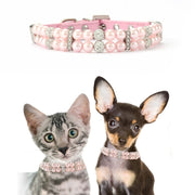 首輪 犬 猫 パール調 ビーズ ベルト ペットグッズ ペット用品 犬用品 猫用品 キラキラ おしゃれ かわいい ゴージャス チョーカー 超小型犬 小型犬 中型犬 姫 プリンセス おめかし お出かけ キュート