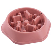ペット用食器 フードボウル 餌入れ 犬用 猫用 エサ入れ 骨型 早食い防止 丸飲み防止 ペット用品 滑り止め付き 餌皿 エサ皿 スローフード 肥満予防 ダイエット イヌ用 ネコ用