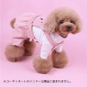 犬用ツナギ 犬用オーバーオール 犬 ワンちゃん ドッグ ドッグウェア ペットウェア ペットグッズ クマ 耳付き お散歩 お出かけ かわいい カジュアル 汚れ防止