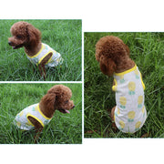 ドッグウェア ペットウェア タンクトップ 犬の服 犬服 猫の服 キャットウェア 洋服 ペット用品 小型犬 トップス 袖なし ノースリーブ 薄手 ベスト プリント ウサギ パイナップル フラミンゴ クマ ユニコーン お散歩 お出かけ おしゃれ かわいい デイリー 普段使い いぬ 猫 ねこ