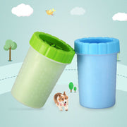 足洗いカップ 足洗いブラシ ペット用品 犬用 猫用 コンパクト 小型 ストラップ付き 携帯 お散歩 持ち運び お手入れ 洗う 洗浄 便利