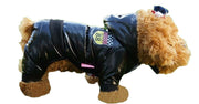 ペット用 犬用 洋服 ドッグウェア アウター コート 中綿ブルゾン ジャンパー カバーオール つなぎ 小型犬 中型犬 ナイロン パーカー フード付き 暖かい あったかい 防寒対策 寒さ対策 可愛い ドッグウエア 犬の服 イヌ用 いぬ用 お出掛け お散歩
