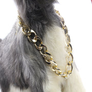 犬用ネックレス 犬用アクセサリー 首輪 チェーン 喜平チェーン ゴールドカラー アクセサリー 小物 犬用 ペット 鎖 小型犬 中型犬 大型犬 サイズ調整 太め 大きめ フック おしゃれ ゴージャス 重厚感 シンプル ラグジュアリー 光沢 ペット用品