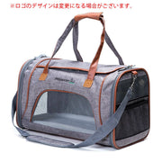 キャリーバッグ ボストンキャリー ペット用 犬 小型犬 猫 通気性 収納ポケット ショルダーストラップ付 折り畳み可能 お出かけ 旅行 軽量