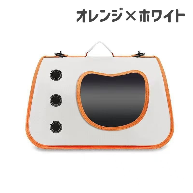 ペットキャリーバッグ 猫 小型犬 2WAY ショルダーバッグ ペット用品 商品画像5