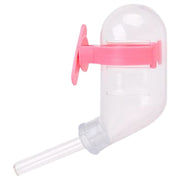 給水器 ウォーターボトル 60ml 小動物用 ハムスター モルモット リス ケージ用 水飲み器 水入れ 固定 取り付け簡単 ペットグッズ