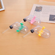給水器 ウォーターボトル 60ml 小動物用 ハムスター モルモット リス ケージ用 水飲み器 水入れ 固定 取り付け簡単 ペットグッズ