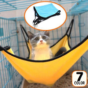 猫用 ハンモック ベッド ケージ用 ペット用品 小動物 フェレット フリース 吊り下げ 取り付け簡単 フック付 通気性 春夏秋冬 オールシーズン