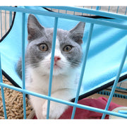 猫用 ハンモック ベッド ケージ用 ペット用品 小動物 フェレット フリース 吊り下げ 取り付け簡単 フック付 通気性 春夏秋冬 オールシーズン