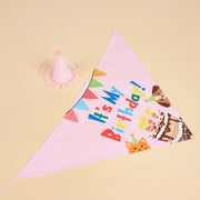 ペット用帽子 ペット用スカーフ 2点セット 犬用 猫用 お誕生日 バースデー Birthday ハット スタイ 写真撮影 お祝い コスプレ かわいい