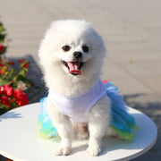 ドッグウェア ペットウェア ワンピース ペット用 犬 いぬ イヌ ハート リボン フリル かわいい キュート おしゃれ