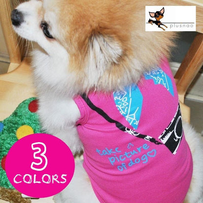 犬服 ドッグウェア ドッグウエア プリントTシャツ ノースリーブ タンクトップ 商品画像