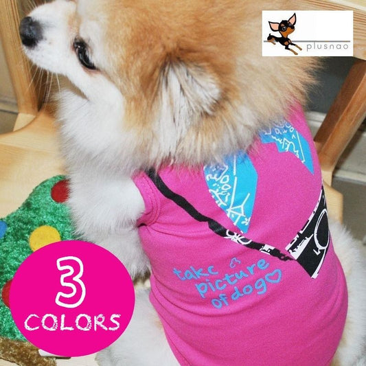 犬服 ドッグウェア ドッグウエア プリントTシャツ ノースリーブ タンクトップ 商品画像