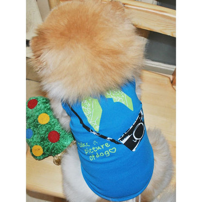 犬服 ドッグウェア ドッグウエア プリントTシャツ ノースリーブ タンクトップ 商品画像3