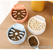 ペット用食器 フードボウル ペットボウル エサ入れ 餌入れ 猫 ネコ 犬 イヌ プラスチック 早食い防止 食べ過ぎ防止