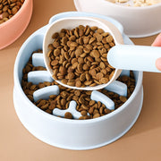 ペット用食器 フードボウル ペットボウル エサ入れ 餌入れ 猫 ネコ 犬 イヌ プラスチック 早食い防止 食べ過ぎ防止