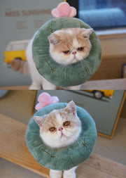 ソフトエリザベスカラー ペット用品 犬 猫 イヌ ネコ 布製 手術後 傷なめ防止 傷舐め防止 ひっかき防止 引っかき 怪我 けが 手術 傷口保護 プロテクター やわらかい かわいい キュート ポップ 軽量 柔らかい ザリガニ ライオン イチゴ クジラ サボテン カエル