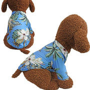 ペットウェア 3枚セット ドッグウェア アロハシャツ 犬服 猫服 ペット用品 小型犬 前開き 襟付き 袖あり 総柄 パイナップル  ハイビスカス ボタニカル風 プリント おしゃれ かわいい かっこいい カジュアル ネコちゃん ワンちゃん イヌ ネコ キャット ドッグ 春 秋 夏 犬用 小型犬 中型犬 ペット用品 お散歩 外遊び 公園 普段着 お出かけ 汚れ対策 ペットグッズ XS S M L XL 2XL ブルー ネイビー 青 レッド ピンク 赤 ホワイト 白
