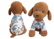 ペットウェア 3枚セット ドッグウェア アロハシャツ 犬服 猫服 ペット用品 小型犬 前開き 襟付き 袖あり 総柄 パイナップル  ハイビスカス ボタニカル風 プリント おしゃれ かわいい かっこいい カジュアル ネコちゃん ワンちゃん イヌ ネコ キャット ドッグ 春 秋 夏 犬用 小型犬 中型犬 ペット用品 お散歩 外遊び 公園 普段着 お出かけ 汚れ対策 ペットグッズ XS S M L XL 2XL ブルー ネイビー 青 レッド ピンク 赤 ホワイト 白