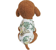 ペットウェア 3枚セット ドッグウェア アロハシャツ 犬服 猫服 ペット用品 小型犬 前開き 襟付き 袖あり 総柄 パイナップル  ハイビスカス ボタニカル風 プリント おしゃれ かわいい かっこいい カジュアル ネコちゃん ワンちゃん イヌ ネコ キャット ドッグ 春 秋 夏 犬用 小型犬 中型犬 ペット用品 お散歩 外遊び 公園 普段着 お出かけ 汚れ対策 ペットグッズ XS S M L XL 2XL ブルー ネイビー 青 レッド ピンク 赤 ホワイト 白