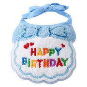 ペット 誕生日 スタイ セット  ペットスタイ 2点セット 帽子 よだれかけ バースデー リボン 犬 猫 フォト お祝い パーティー イベント ペット用品 写真 記念 撮影 ペットグッズ ギフト