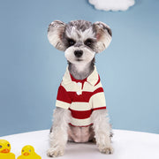 ドッグウェア 犬服 ポロシャツ ペット 中型犬 小型犬 猫 洋服 トップス 半袖 ボーダー柄 通気性 春夏 おしゃれ カジュアル