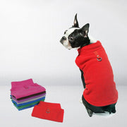 ドッグウェア 犬服 ベスト フリース 裏起毛 ペット 小型犬 中型犬 猫 洋服 防寒 暖かい 保温 秋冬 無地 シンプル 袖なし ノースリーブ あったか プルオーバー スタンドカラー マオカラー ブルー グレー ピンク ネイビー カジュアル いぬ イヌ DOG ねこ ネコ キャット CAT ギフト 贈り物 お散歩 お出かけ 春 S M L XL