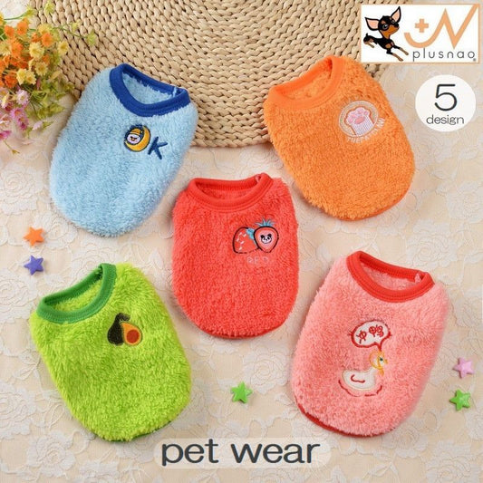 ペットウェア ドッグウェア ベスト フリース 犬服 子犬 商品画像