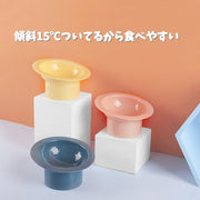 フードボウル ウォーターボウル 単品 ペット用品 猫用 犬用 イヌ ネコ ご飯 餌皿 食器 置き型 お水 フードボール 傾斜 カラバリ豊富