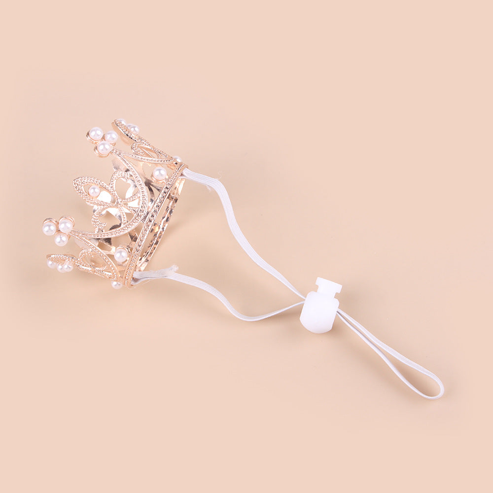 ペット用ヘッドアクセサリー ヘッドバンド 王冠 クラウン 猫 犬 商品画像5