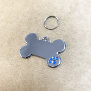 首輪用チャーム 2個セット ペット用品 ペンダント 犬用 吊り下げ ホネ型 骨型 ボーン型 可愛い おしゃれ 首輪アクセサリー いぬ イヌ