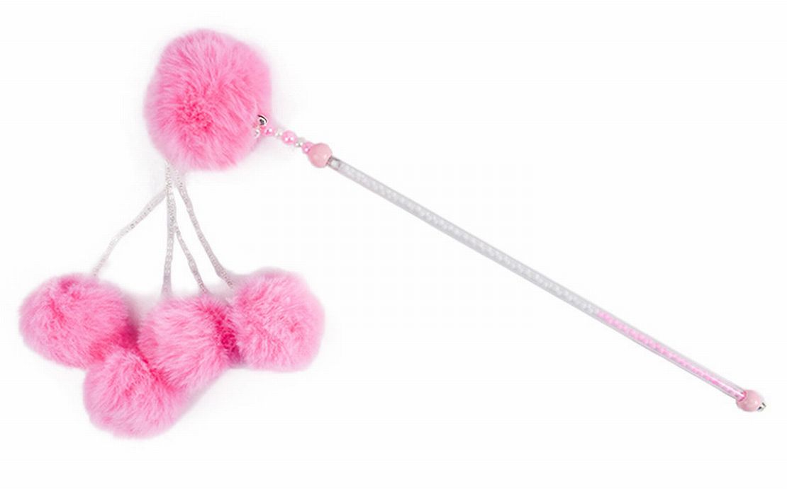 猫じゃらし 猫用おもちゃ ポンポン 鈴付き ネコ ねこ ペット用品 ペットグッズ 猫用品 猫グッズ 猫玩具 もふもふ ボール