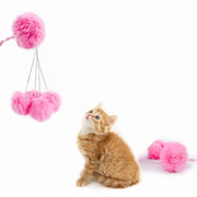 猫じゃらし 猫用おもちゃ ポンポン 鈴付き ネコ ねこ ペット用品 ペットグッズ 猫用品 猫グッズ 猫玩具 もふもふ ボール