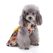 ペットウェア ワンピース 犬 ドッグ 小型犬 中型犬 猫 キャット ペット用品 ペットグッズ ドッグウェア Aライン ギャザー リボン ドット 水玉 花柄 レース サクランボ スイカ チェック イチゴ ボーダー しましま ストライプ かわいい キュート おしゃれ 定番 お出かけ イベント 黒 黄 青 赤 ピンク