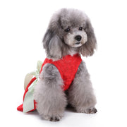 ペットウェア ワンピース 犬 ドッグ 小型犬 中型犬 猫 キャット ペット用品 ペットグッズ ドッグウェア Aライン ギャザー リボン ドット 水玉 花柄 レース サクランボ スイカ チェック イチゴ ボーダー しましま ストライプ かわいい キュート おしゃれ 定番 お出かけ イベント 黒 黄 青 赤 ピンク