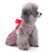 ペットウェア ワンピース 犬 ドッグ 小型犬 中型犬 猫 キャット ペット用品 ペットグッズ ドッグウェア Aライン ギャザー リボン ドット 水玉 花柄 レース サクランボ スイカ チェック イチゴ ボーダー しましま ストライプ かわいい キュート おしゃれ 定番 お出かけ イベント 黒 黄 青 赤 ピンク