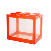 ミニ水槽 金魚水槽 ブロック風 ペット用品 ペットグッズ アクアリウム メダカ 熱帯魚 金魚 カラバリ豊富 おしゃれ かわいい インテリア ディスプレイ ビルディング オフィス リビング
