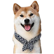 ペット用 スカーフ バンダナ アクセサリー 犬 猫 首飾り ゴム 簡単装着 唐草模様 リボン 散歩 おめかし かわいい おしゃれ