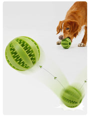 おやつボール 犬用 いぬ イヌ ペット用品 ペットグッズ 噛むおもちゃ 餌入れ可能 エサ入れボール 歯磨き 知育 玩具 フードボール 運動不足 ストレス解消
