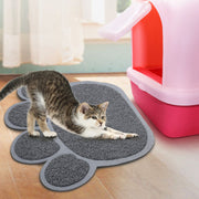 砂取りマット 猫用 ネコ ペット用品 トイレマット 肉球型 砂落とし 猫砂マット 飛び散り防止 拡散防止 散らかし防止 ペット用品 ネコ ねこ ペットマット 足砂取り にくきゅう 足型 おしゃれ かわいい キャットグッズ