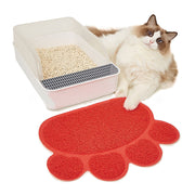 砂取りマット 猫用 ネコ ペット用品 トイレマット 肉球型 砂落とし 猫砂マット 飛び散り防止 拡散防止 散らかし防止 ペット用品 ネコ ねこ ペットマット 足砂取り にくきゅう 足型 おしゃれ かわいい キャットグッズ