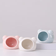 小動物用ハウス ハムスターハウス 寝床 おうち ハウス 小屋 ハムスター 陶器 冷たい ペット用品 小動物用品 隠れ家 おしゃれ 丸型 かわいい 耳付き
