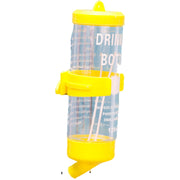 小動物用給水器 ウォーターボトル 125ml 水やり 水飲みボトル ペット用品 ケージ取り付け ハムスター モルモット ペットグッズ 簡単設置 シンプル コンパクト 省スペース