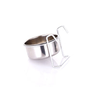 ペット用食器 フードボウル ケージ用 ペット用 犬用品 猫用品 食器 皿 フック ステンレス フードボール ウォーターボウル 取り付け エサ入れ 餌入れ 水入れ
